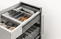 Kitchen hardware illustrating the SHP product range